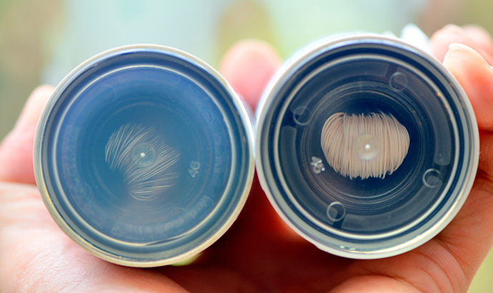 浄水器の3つのフィルター