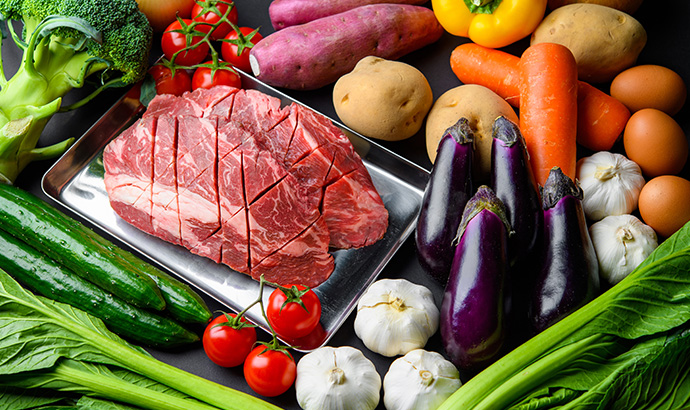 50℃洗いの食材別の時間