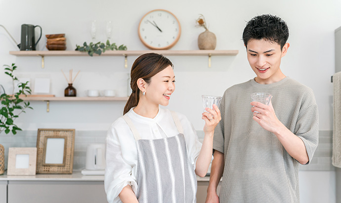 炭酸水の正しい飲み方