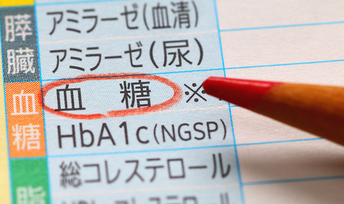 血糖値を下げる