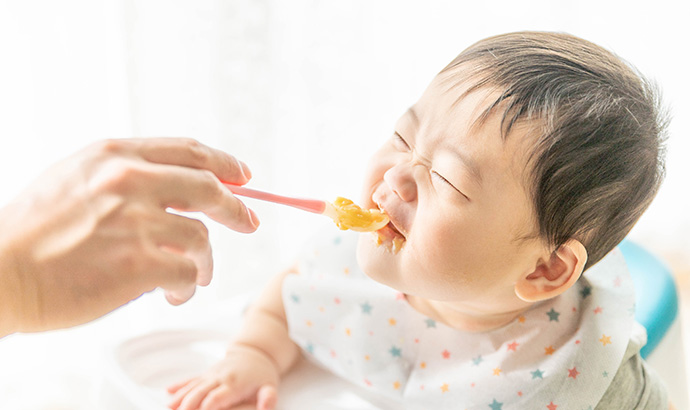 離乳食とのバランスのとり方