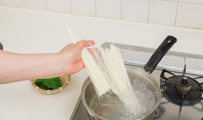茹でないそうめんの作り方とは？