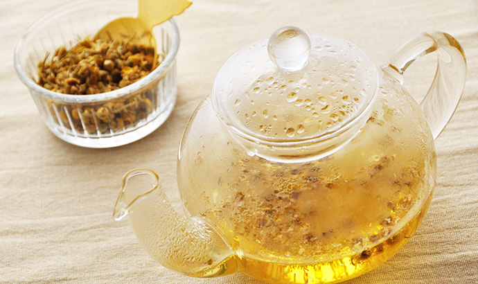 ハーブティー（カモミール・ラズベリーリーフなど）