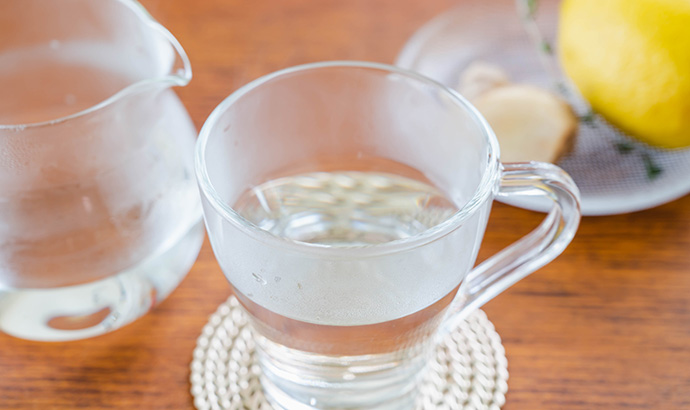 レモン白湯の作り方