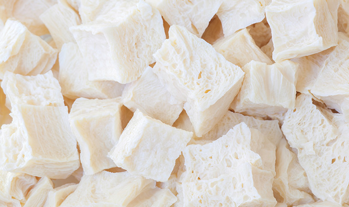 冷凍して解凍する